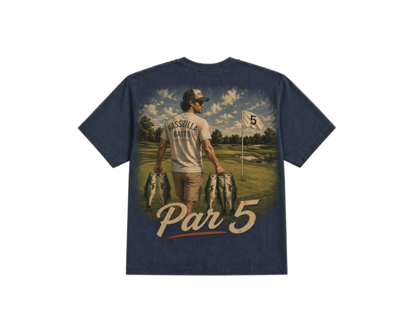 Par 5 golf shirt